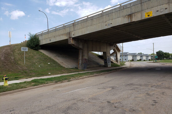 Existing overpass